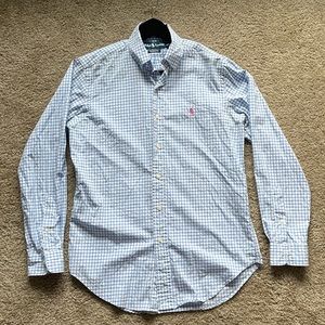 Ralph Lauren Long Sleeve Dress Shirt Size Small, Worn Once